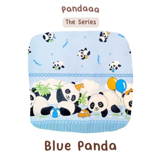 Gambar Obayito Bantal Anak Batita | Seamless Pillow - Panda - Blue dari Nadhirara undefined Tokopedia