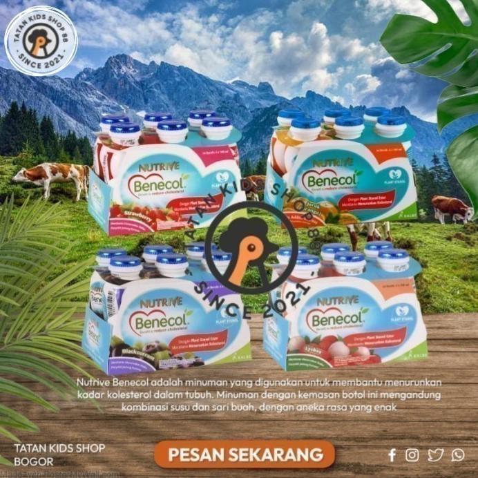 Gambar jAi Nutrive Benecol untuk Kolesterol 6 × 100ml Nutrive Fiber shot 6 ×100ml - fiber shot dari Hardynata806 undefined Tokopedia