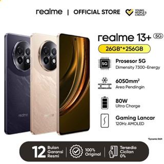 Gambar Realme 13 Plus 5G 12/256 (Prosesor 5G Dimensity 7300-Energy | 6200mm2 Area Pendingin | 80W Ultra Charge | Gaming Lancar 120Hz AMOLED) garansi resmi - Victory Gold dari GADING BALI SHOP undefined Tokopedia