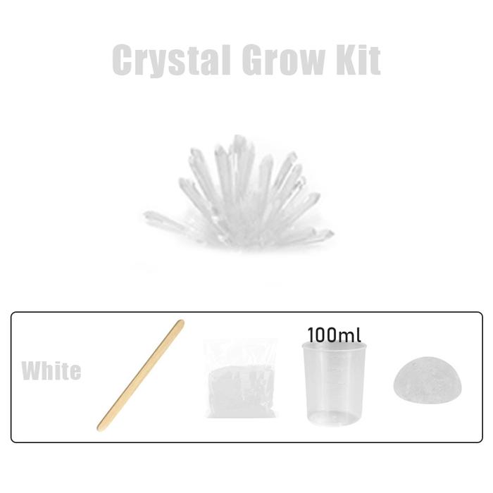 Gambar Mainan Anak DIY Stem Crystal Growing Science Batu Kristal Botol Sains Eksperimen Seru - Putih dari IDT4 undefined Tokopedia