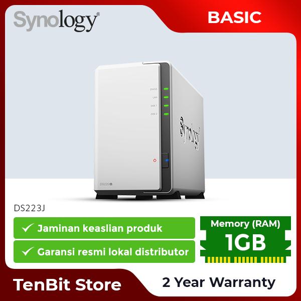 Gambar SYNOLOGY DS223j DiskStation 2-BAY NAS Server Storage Cloud Basic - 0 dari Tenbit Store undefined Tokopedia