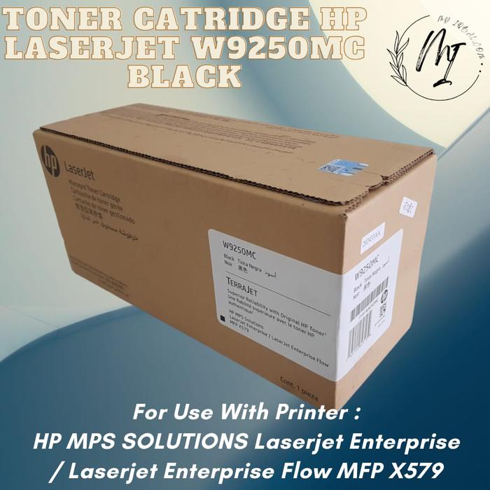Gambar Toner Catridge HP Laserjet W9250MC (Black), W9251MC (Cyan), W9252 (Yellow), W9253MC (Magenta) Original - Black dari My Iqbal Com undefined Tokopedia