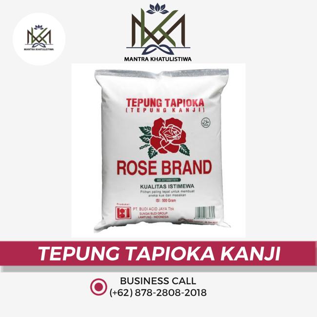 Gambar TEPUNG TAPIOKA TEPUNG ACI TEPUNG KANJI ROSE BRAND - 1/4 kg dari MANTRA KHATULISTIWA DEPOK undefined Tokopedia