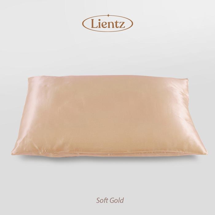 Gambar PREMIUM PILLOW CASE / Sarung Bantal PREMIUM Satin Silk by Lientz - CREAM dari Lientz Store undefined Tokopedia