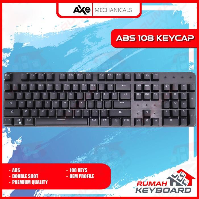 Jual KEYCAP - KEYCAPS - OEM PROFILE - ABS DOUBLE SHOT - 108 KEYS ...