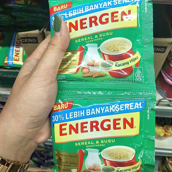 Gambar Energen sereal rasa kacang hijau dari Sembakoh Corner undefined Tokopedia