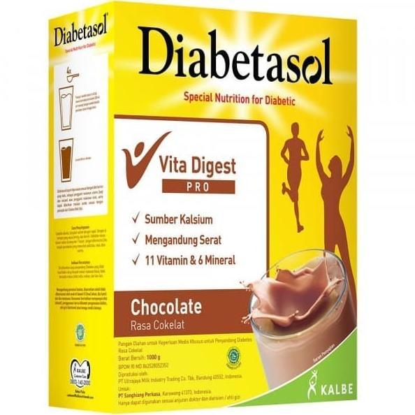 Gambar terbaru Diabetasol Chocolate 1000 (2x500) gr - New Pack 950 gr dari lapak id 12 undefined Tokopedia