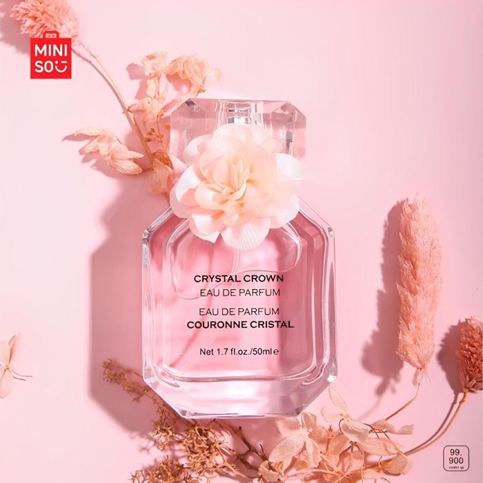 Gambar MINISO Parfum Wanita Dreamy Crystal EDP 50ml Minyak Wangi Cewek Diamond Jam - Crystal Crown dari Miniso Beauty ID undefined Tokopedia