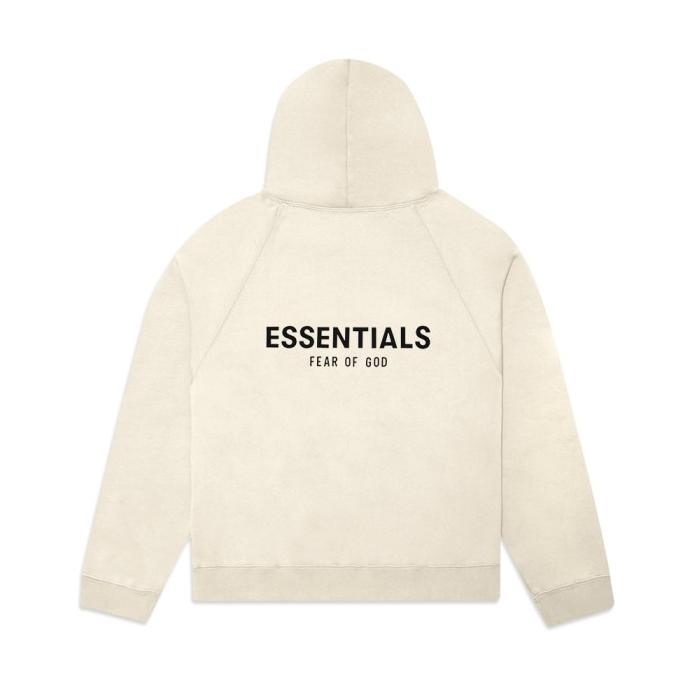 Gambar BISA FAKTUR!! FOG Essentials Back Rubber Text Hoodie - Cream, M dari Waced Shop undefined Tokopedia