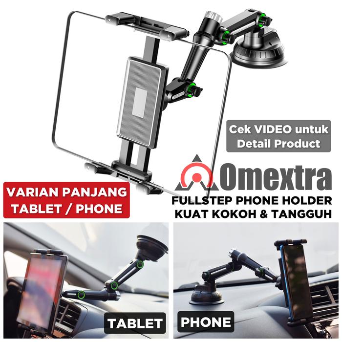Gambar Fullstep Phone Holder Omextra Nanobimetic Vacum Tempat Hp Mobil Daya Hisap Kuat Dashboard Mobil Car Phone Holder Tablet Holder Cover Dashboard Phone Holder Tempat Hp Dasboard Mobil - PANJANG TABLET dari OMEXTRA undefined Tokopedia