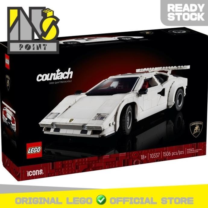 Gambar LEGO 10337 - ICONS - LAMBORGHINI COUNTACH 5000 QUATTROVALVOLE dari Halmaheraaa undefined Tokopedia