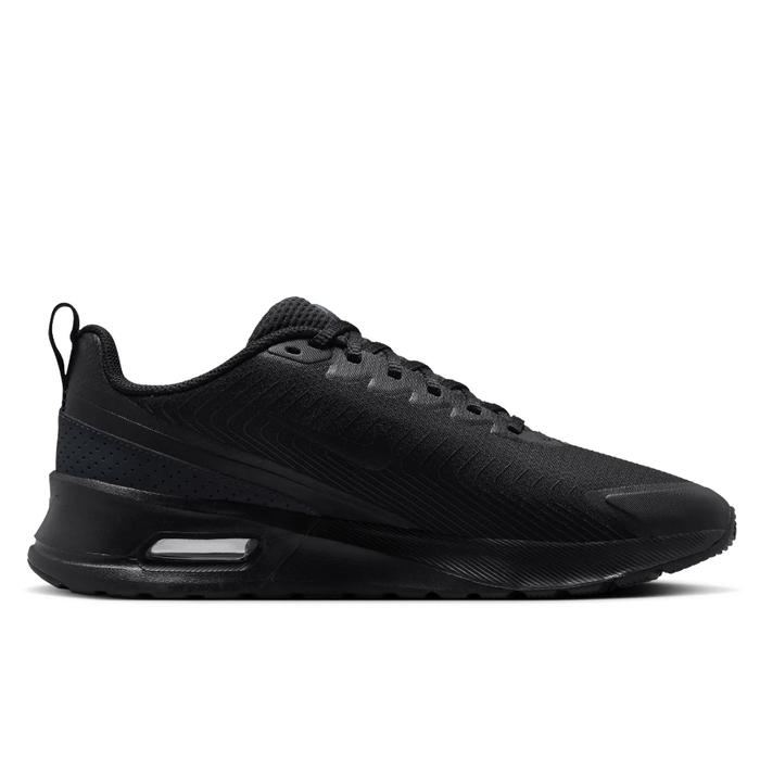 air max 200 triple black on feet