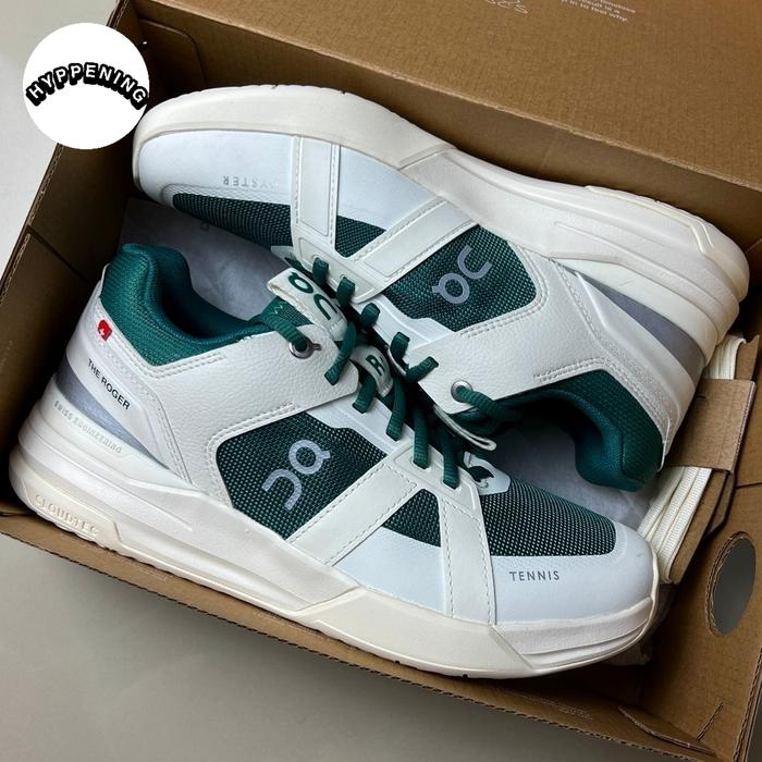Jual ON THE ROGER CLUBHOUSE PRO OYSTER TENNIS CLUB IVORY EVERGREEN