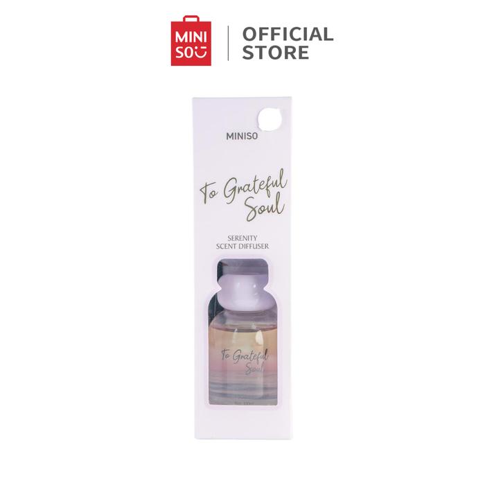 Gambar Miniso Reed Diffuser Scent Diffuser Pengharum Ruangan Serenity Isi ulang aromaterapi Aromatherapy refill - Bersyukur dari minisoshopid undefined Tokopedia