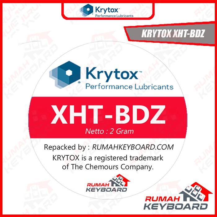 Gambar LUBE - KRYTOX XHT-BDZ - GRADE 1.5 PFPE - GREASE STABILIZER LUBE - 2 GRAM dari Rumah-Keyboard undefined Tokopedia