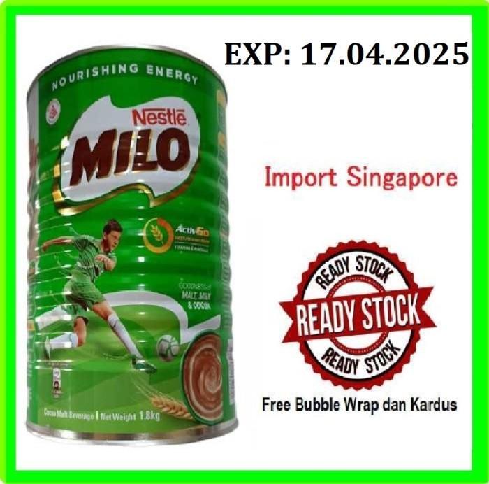 Gambar New Milo Singapore Singapura 1.8Kg 1.8 Kg 1,8Kg 1,8 Kg 1800Gr 1800 Gr 1800 Best Seller - BARU  dari Mala Groce undefined 3 Tokopedia