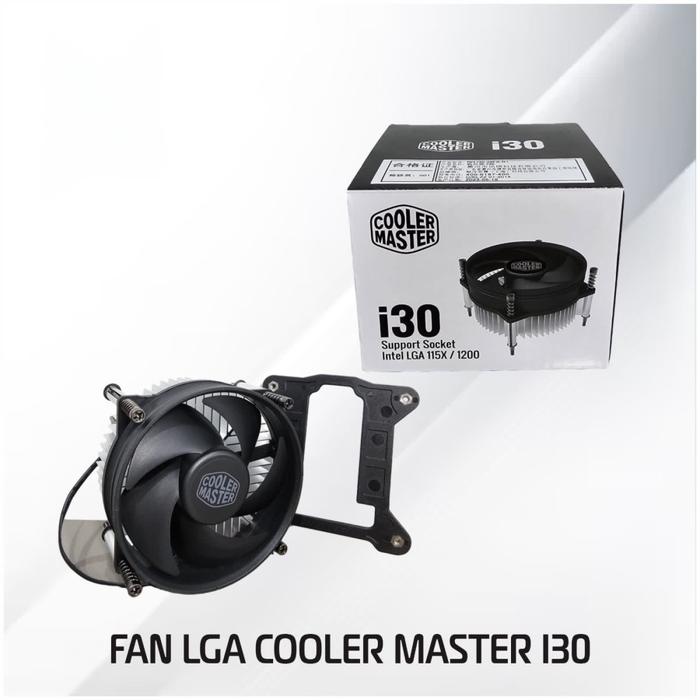 Jual Cooler Master i30 Fan Processor Intel LGA 115X Kota