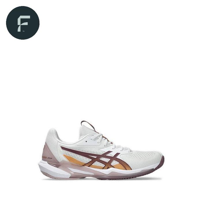 Jual Asics Women's Solution Speed FF White Mocha || clay brown