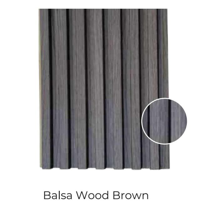 Jual wpc panel dinding Roshan pink per batang - Balsa Wood Brow ...