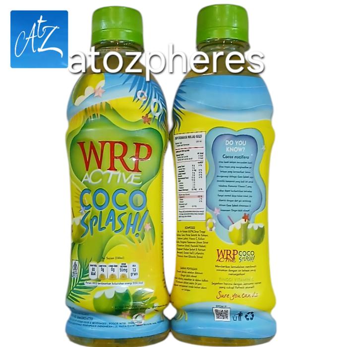Gambar Minuman dengan air kelapa halal MUI WRP ACTIVE COCO SPLASH ! coconut drink 350ml dari atozpheres undefined Tokopedia