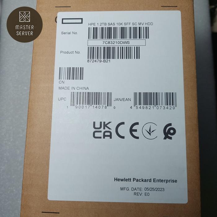 Gambar Harddisk HP 872737-001 1.2TB 12G 10K 2.5 SAS 876938-002 dari Master Server undefined Tokopedia