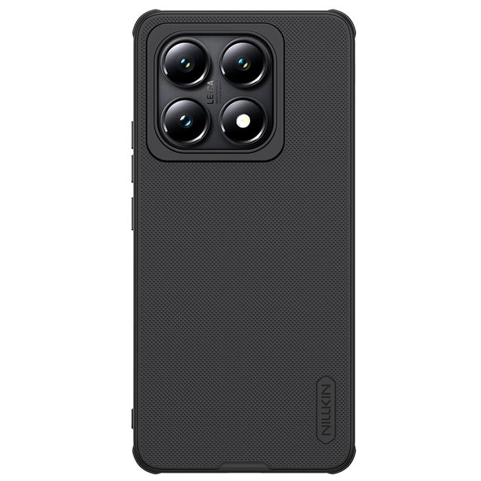 Gambar Case Xiaomi 14T / 14T Pro NILLKIN Frosted Pro Hybrid Casing - Black, Xiaomi 14T Pro dari Grandepath undefined Tokopedia