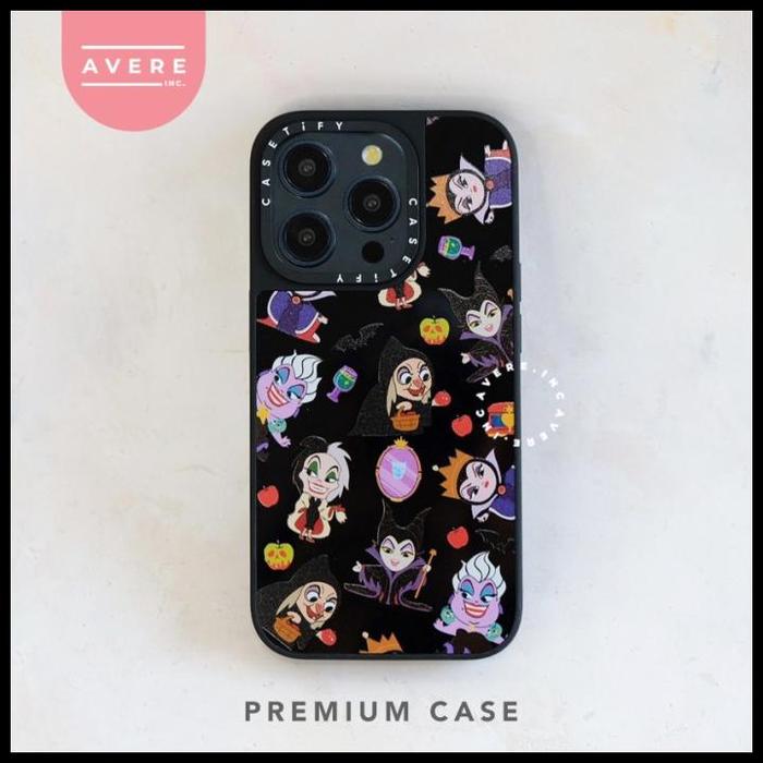 Gambar Premium Caseti-Fy Princess Edition Case Iphone 15 14 13 12 11 Pro Max Best Seller - VILLAINS BLACK, 14 PROMAX dari viogadget shop undefined Tokopedia