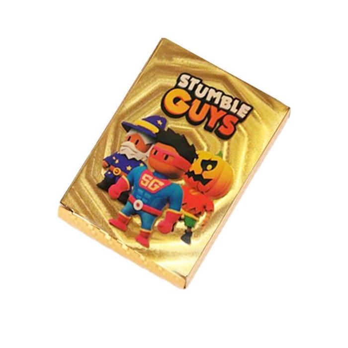 Gambar 55Pcs Kartu Mainan Stumble Guys Emas Bahan Metal Untuk Koleksi Anak Kartu Foil Emas Stumble Guy Gold Card Stumble Guy - 55pcs dari INRAVE STORE undefined Tokopedia