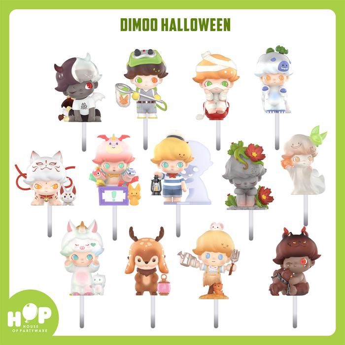 Gambar Cake Topper Karakter HALLOWEEN / Hiasan Kue Ulang Tahun - Dimoo Halloween dari House Of Partyware undefined Tokopedia