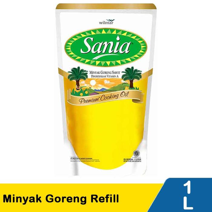 Gambar Sania Wilmar Minyak Goreng Sawit Halal Premium Cooking Palm Oil 5l COD - 1 Liter, 1 pcs dari OddsOlShop undefined Tokopedia