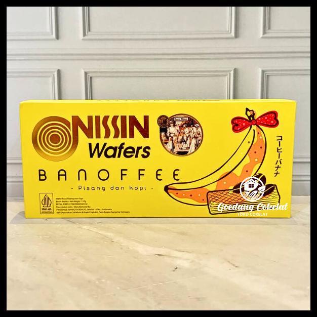 Gambar READY GROSIR NISSIN WAFERS CHOCO LAVA BANOFFEE WAFER BANANA DAPUR COKELAT 137G / 160G - Banoffee 137g dari nuryl hudayah7 undefined Tokopedia