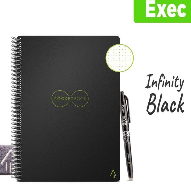 Gambar Promo Rocketbook Core Smart Reusable Notebook, Dapat Ditulis Berulang-ulang - Exec Black dari aliffcv5 undefined Tokopedia