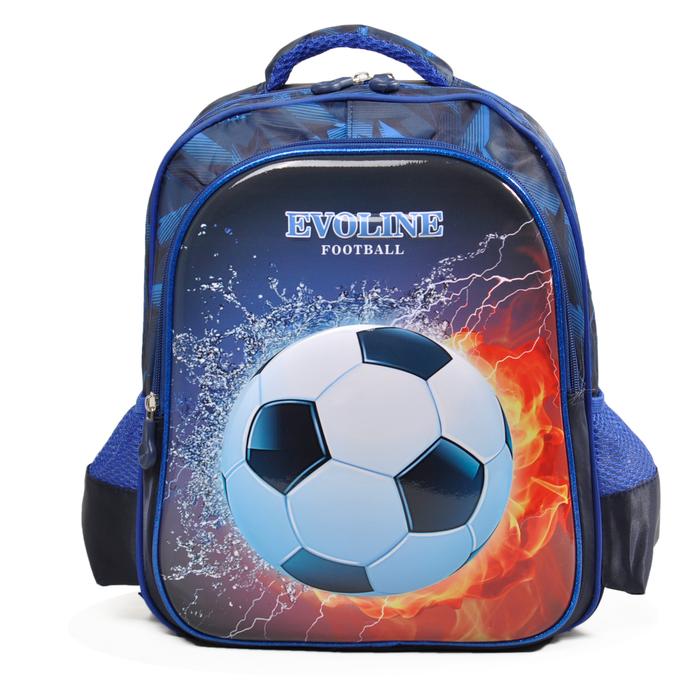 Gambar Classa Tas Ransel Sekolah Anak Pria Backpack Sekolah - 6008 - Soccer-Blue dari KoperID undefined Tokopedia