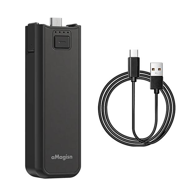 Gambar Battery Handle Grip For DJI Osmo Pocket 3 Action Camera Accessories Portable Handle Grip Charger Mobile Power Bank - black color dari Cintashopwre undefined Tokopedia