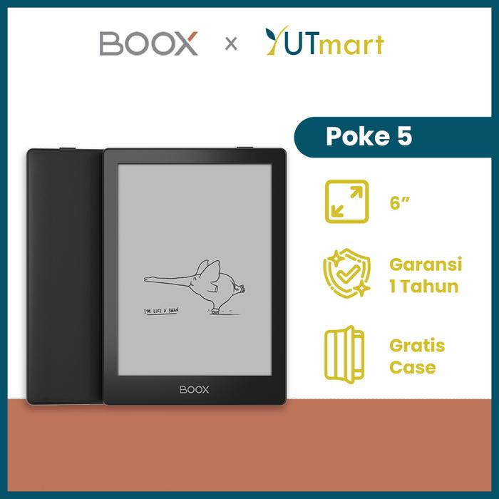 Gambar ONYX BOOX Poke 5 Quad Core E Ink Tablet 6inch Android 11 E Ink Reader dari YUTmart undefined Tokopedia