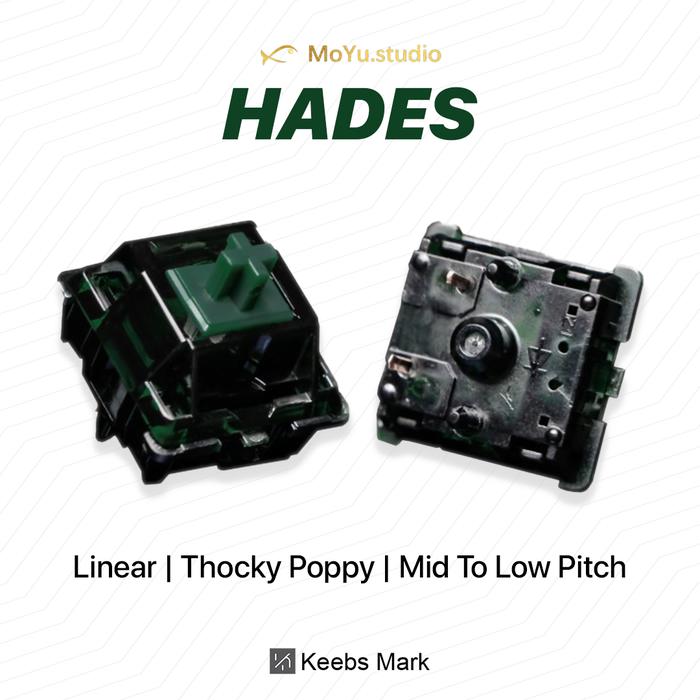 Gambar Moyu Studio Hades Linear Switch 63.5g Keyboard dari KeebsMark undefined Tokopedia