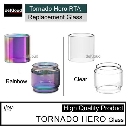 Gambar TORNADO HERO RTAx Replacement Glass | kaca pengganti tabung gelas tank - Cembung Clear dari deKloud undefined Tokopedia