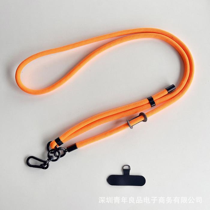 Gambar Tali Gantungan Handphone / Phone Lanyard HP Strap 1500mm Adjustable - ADJST ORANGE dari Materiq Konstrukt Shop undefined Tokopedia