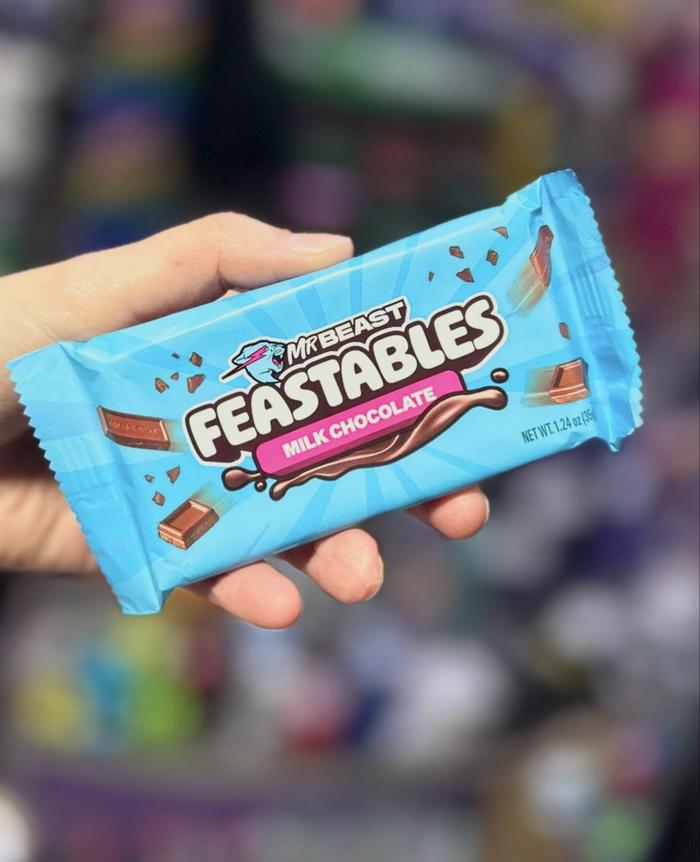 Gambar (NEW VERSION) Coklat Mr Beast Feastables Chocolate Bar - MilkChoco(35g) dari House of Oz undefined Tokopedia