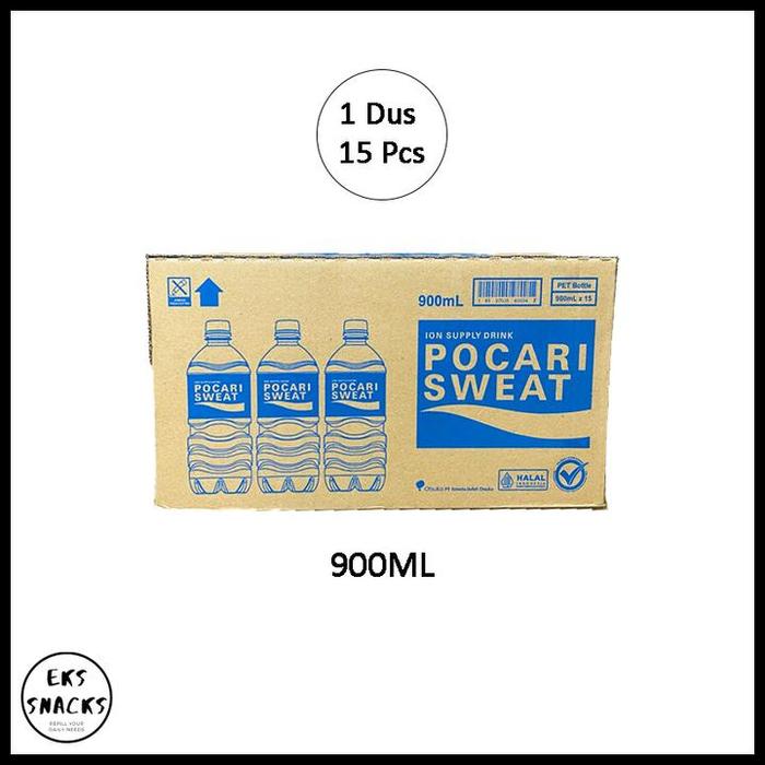 Gambar Good Quality Pocari Sweat 900Ml [1 Dus 15 Pcs] dari warkopcekini undefined Tokopedia