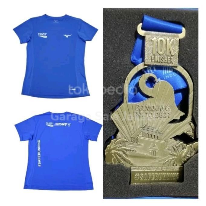 Gambar Bundling Jersey Pocari Sweat Run 2021 - Medal 10K dari Nona Storee_ undefined Tokopedia