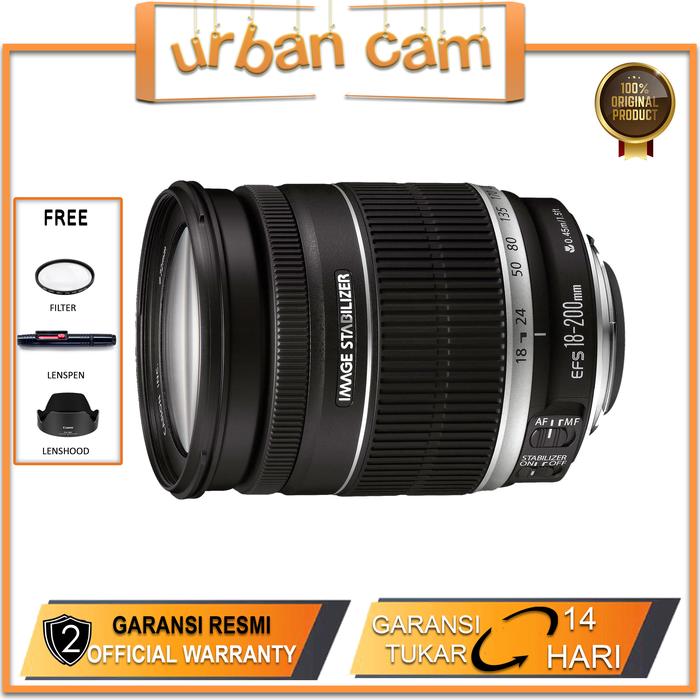 極美品 キヤノン Canon EF-S 18-200mm F3.5-5.6 IS 【公式通販】