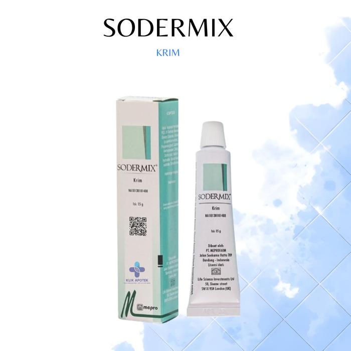 Gambar Sodermix 15gr - Cream Penghilang Bekas Luka dari Klik-Apotek undefined Tokopedia