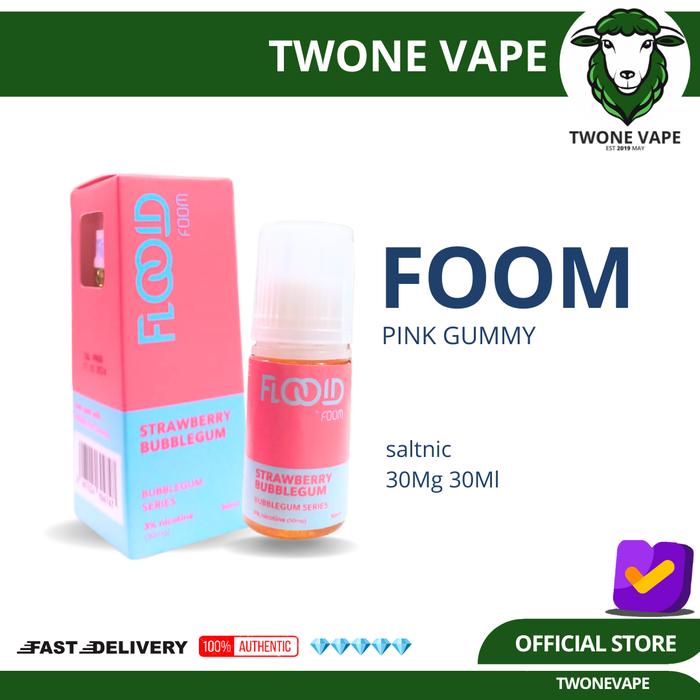 Gambar Foom Gummy Series About Drips Salt 30ML Bubblegum 100% Authentic - PINK GUMMY dari Twoneofficial undefined Tokopedia