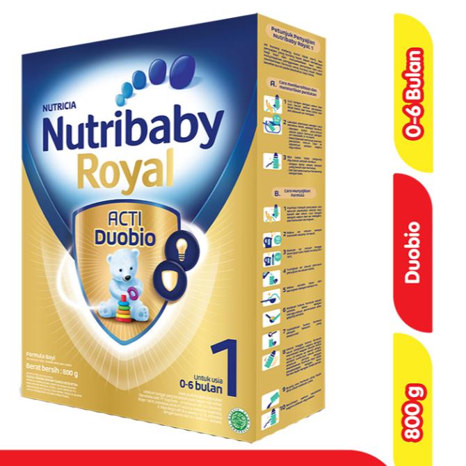 Gambar Nutribaby   Royal   800gr - 6-12 Bulan dari TokoSusu GM JAYA undefined Tokopedia