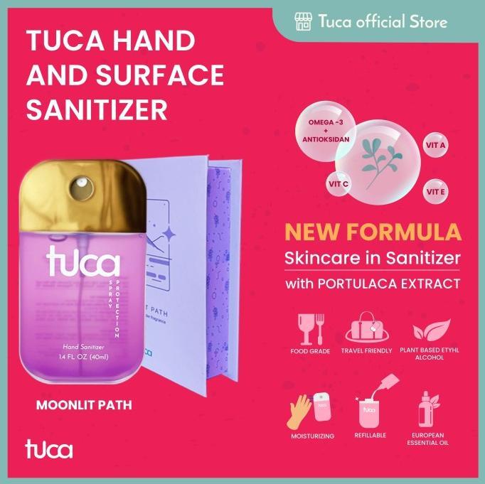 Gambar Sale Terbatas Tuca Hand Sanitizer Spray Touchland (Moonlit Path) - Food Grade 38Ml Aman - GoldenRod Vers dari ArdhieMarket undefined 3 Tokopedia