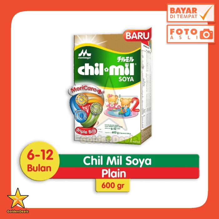 Gambar Susu Morinaga Chil Mil Soya Susu Formula Bayi 6-12 Bulan 600 gr dari Golden Eagle Shop undefined Tokopedia