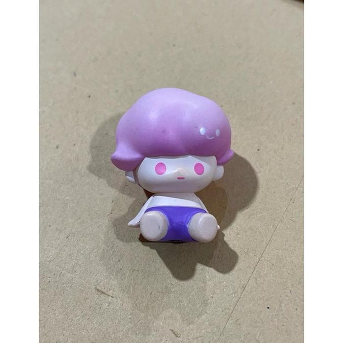 Gambar (Ready) POP BEAN - series figures | original pop mart | classic sitting / lucky star / love letter / popsicle - Dimoo purple dari DAILY SHOPPING9 undefined Tokopedia