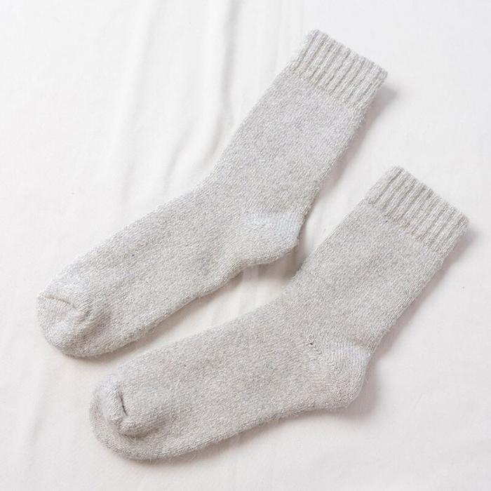 Gambar Kaos Kaki Pria Suhu Minus Musim Dingin Tebal Kaki Ukuran Besar Wool - Abu muda dari MY LITTLE TULIP undefined Tokopedia