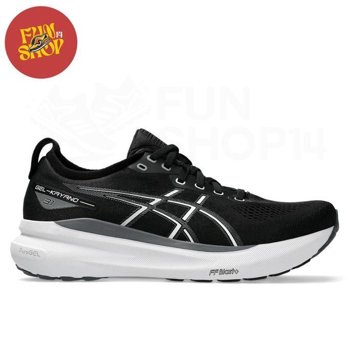 Gambar Sepatu Lari Asics Gel Kayano 31 Wide Men’s Road Running Shoes Black/White - 1011B869.002 - 44 dari arnjun1 undefined Tokopedia